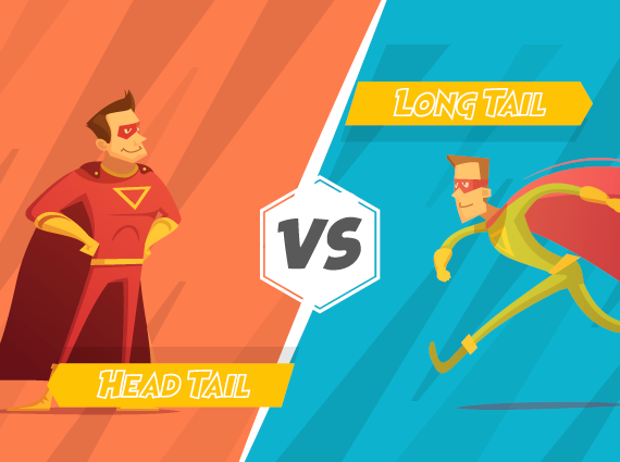 Infográfico: Head Tail vs Long Tail (Compare as Diferenças)